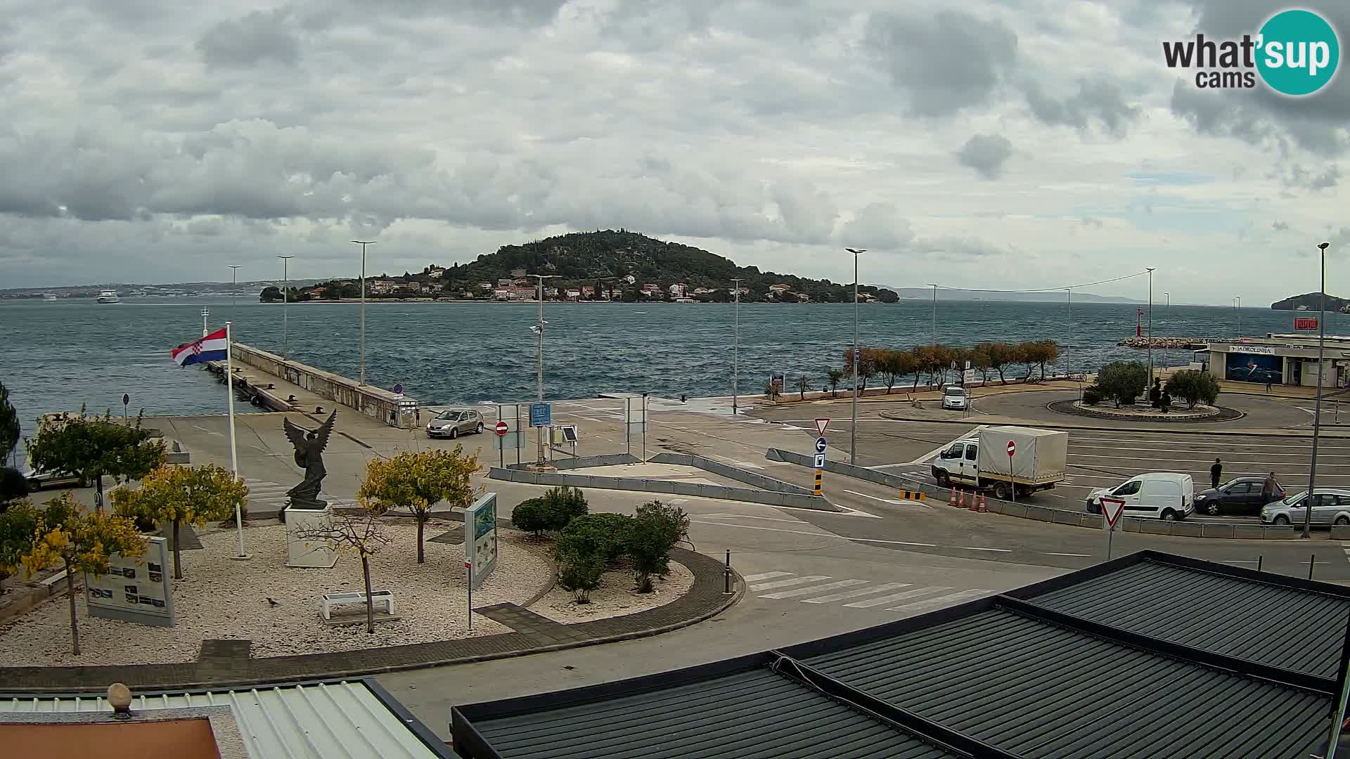 Web cam UGLJAN – Ferry de Preko à Zadar