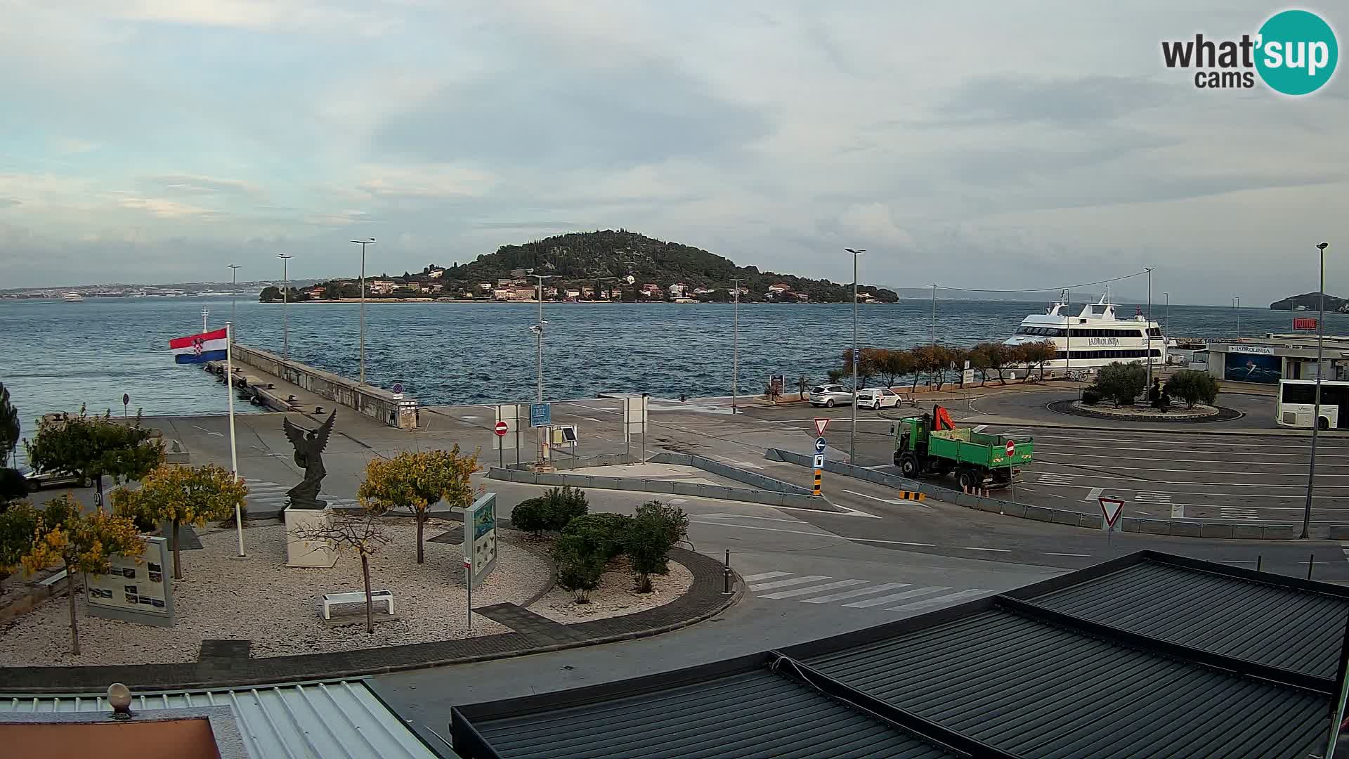 UGLJAN Webcam – Preko-Fähre nach Zadar