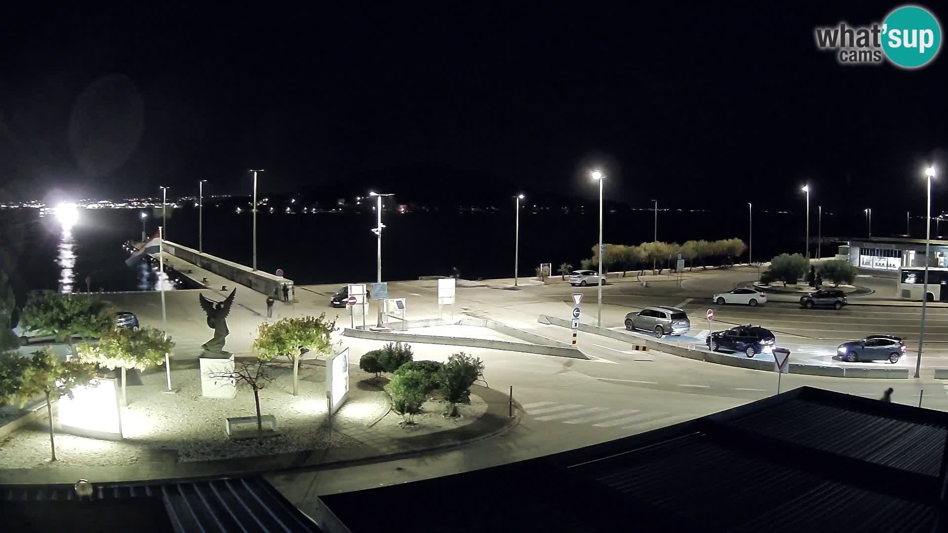 Spletna kamera Ugljan – trajekt Preko – Zadar