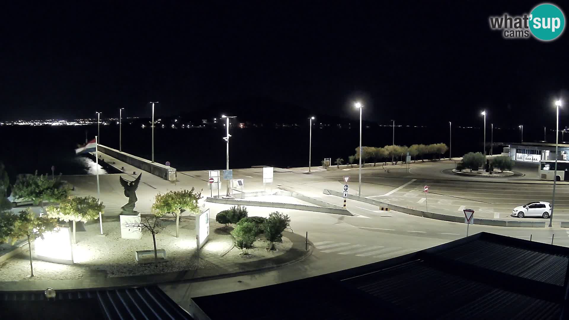 Spletna kamera Ugljan – trajekt Preko – Zadar