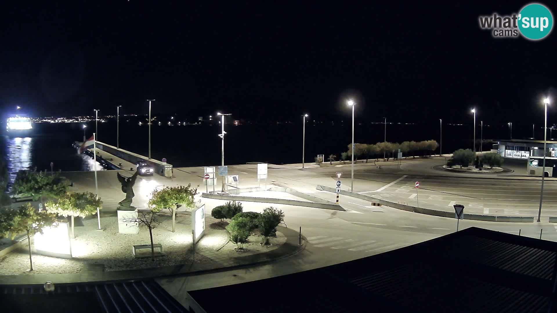 Spletna kamera Ugljan – trajekt Preko – Zadar