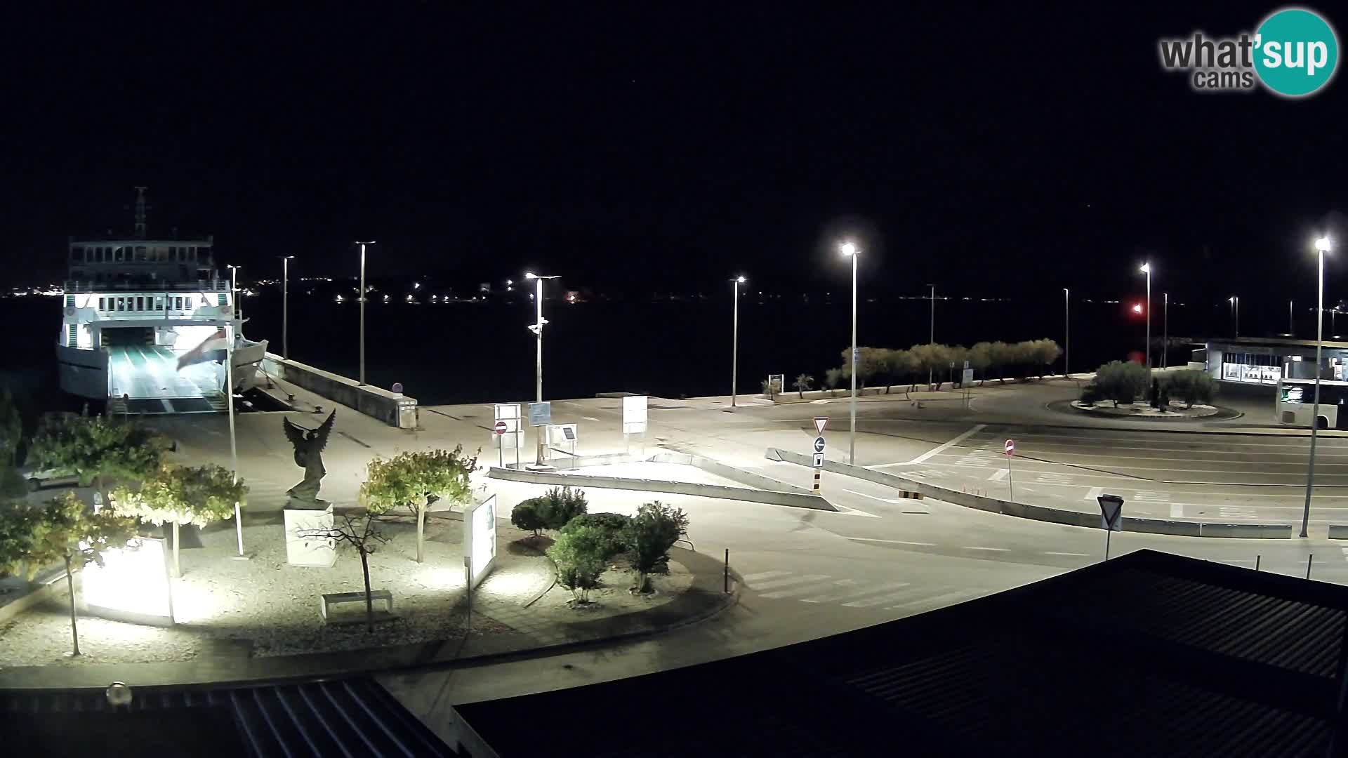 Web kamera Ugljan – Preko trajekt za Zadar