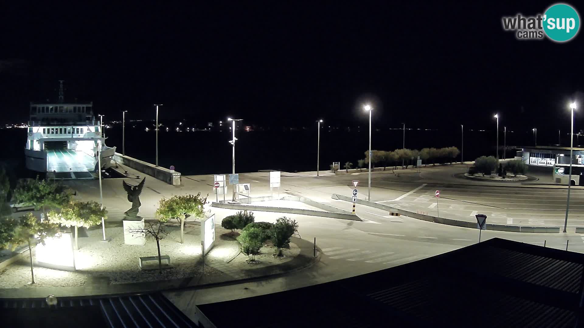 Web kamera Ugljan – Preko trajekt za Zadar