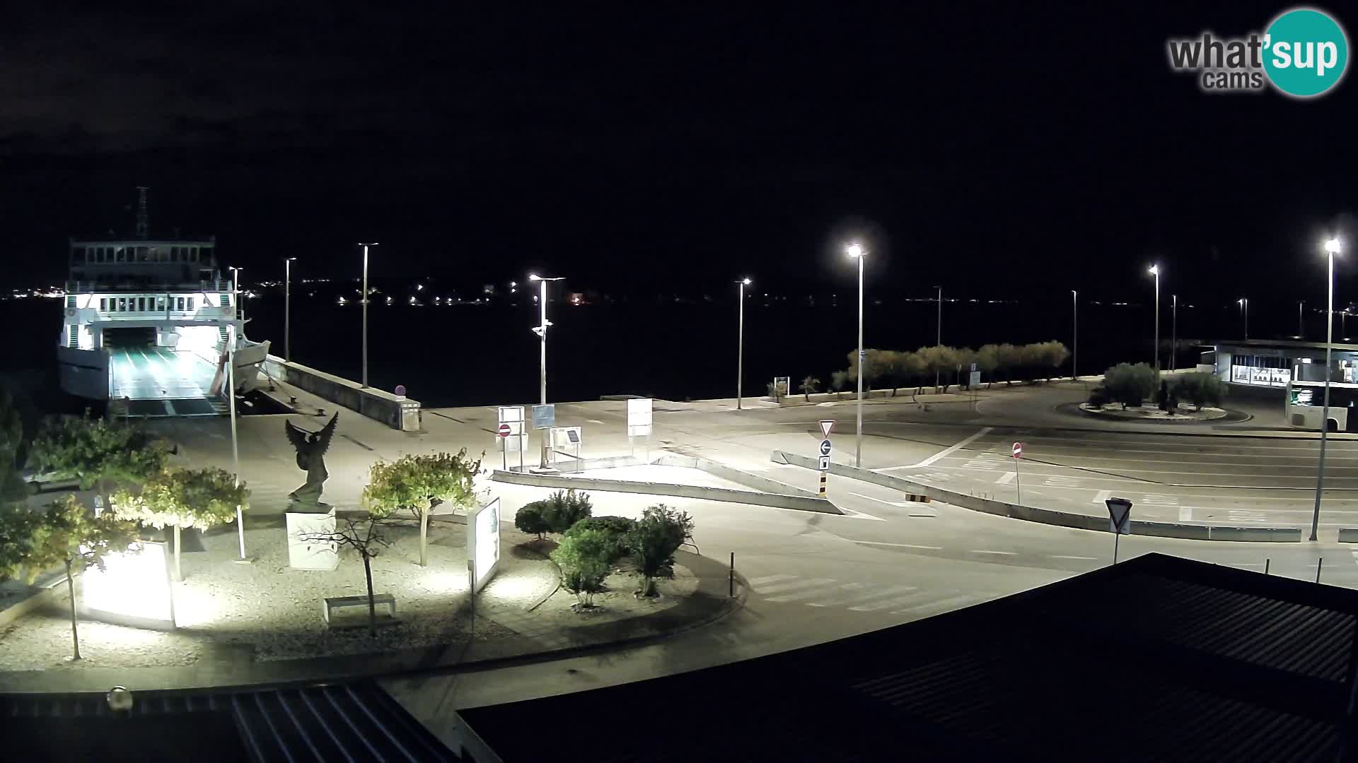 Spletna kamera Ugljan – trajekt Preko – Zadar