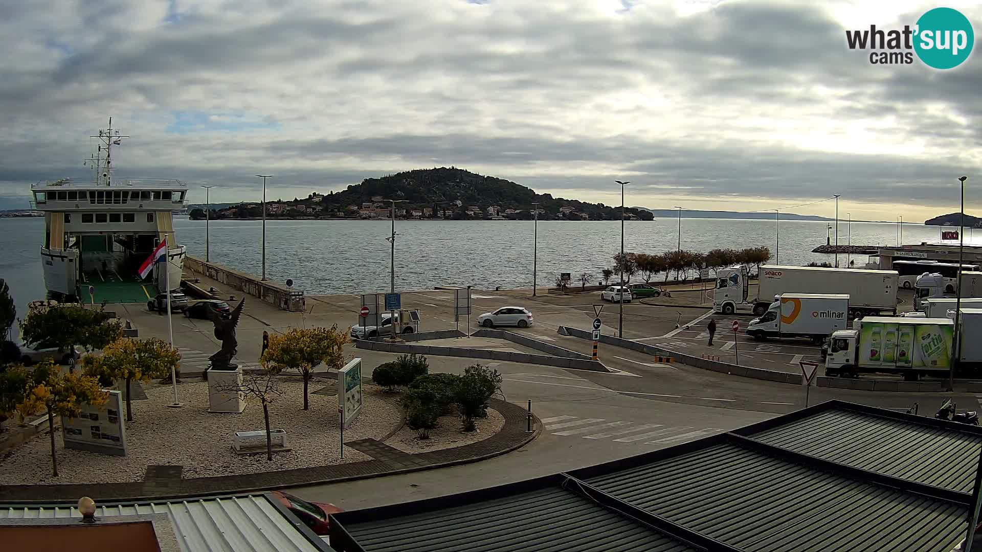 Cámara web UGLJAN – Transportar de Preko a Zadar