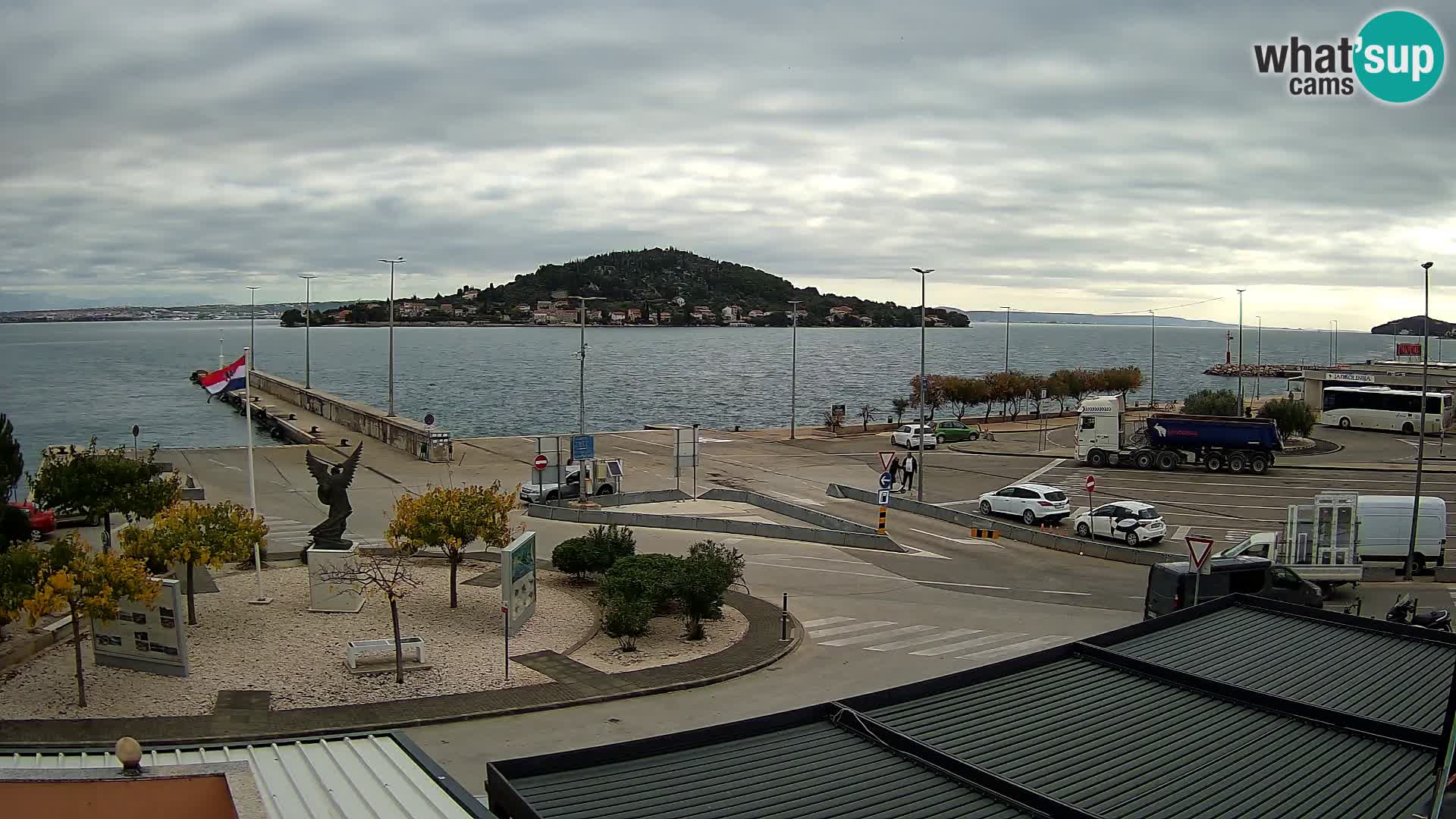 Web cam UGLJAN – Ferry de Preko à Zadar
