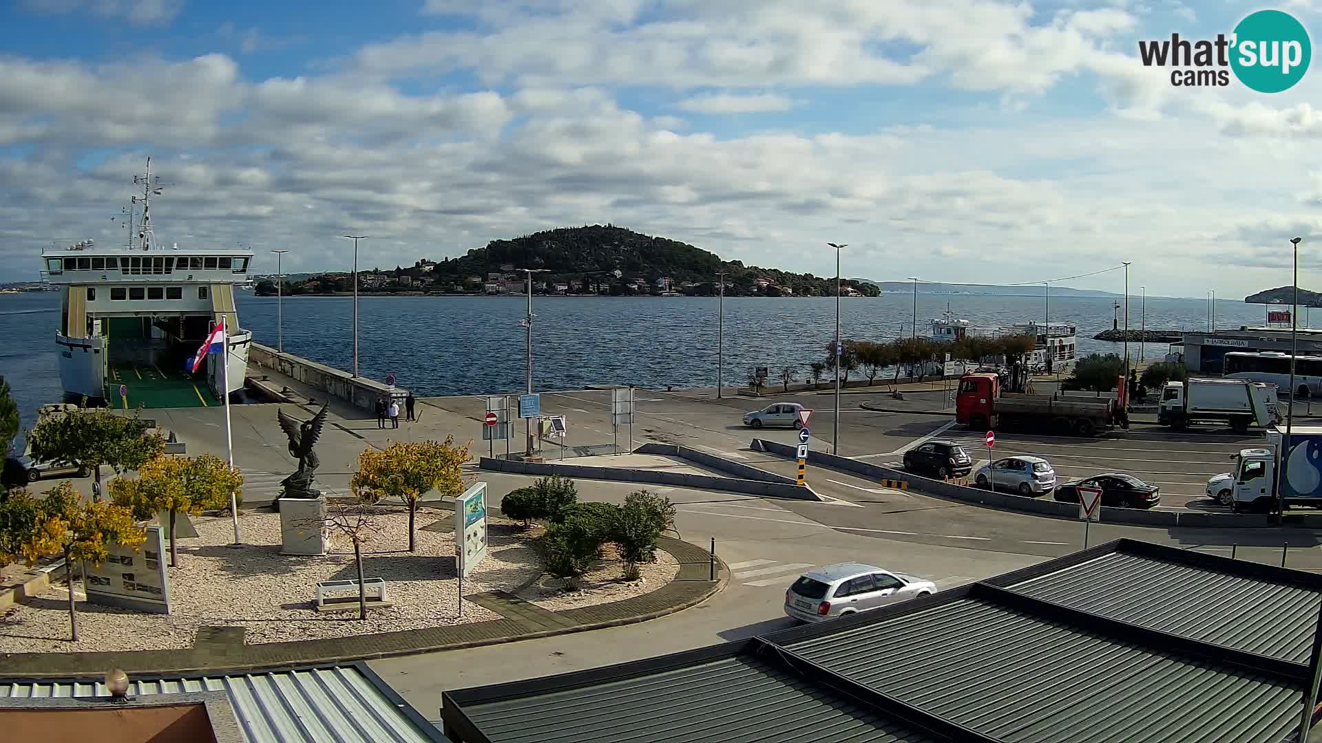 Cámara web UGLJAN – Transportar de Preko a Zadar