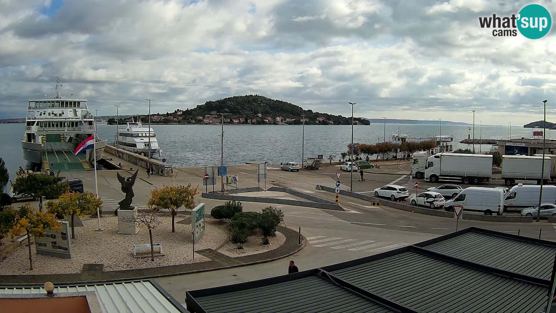 UGLJAN Webcam – Preko-Fähre nach Zadar