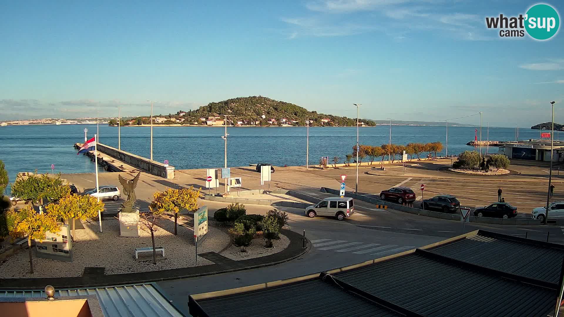 Web cam UGLJAN – Ferry de Preko à Zadar