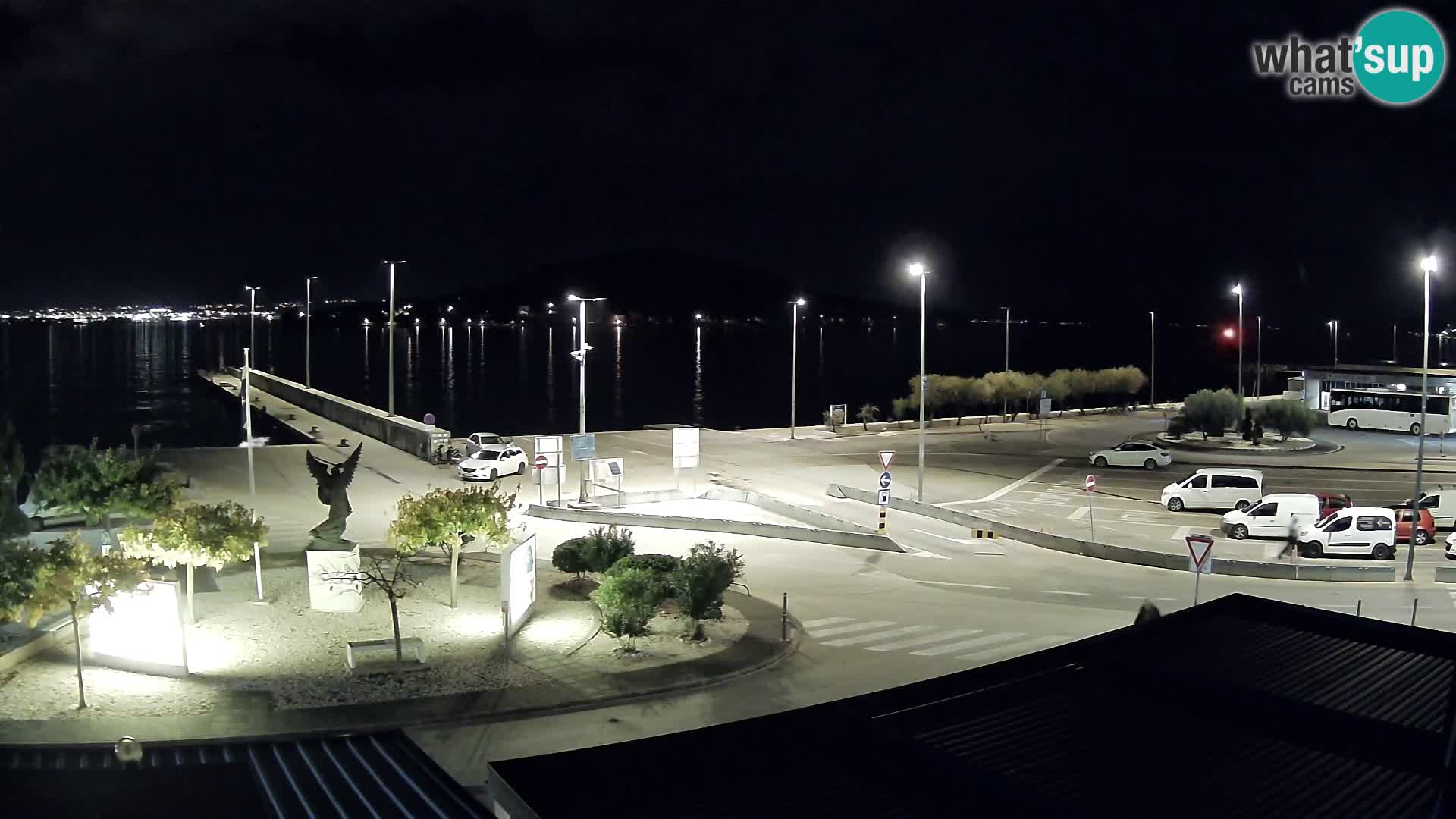 Webcam Ugliano – terminal traghetto da Preko a Zara