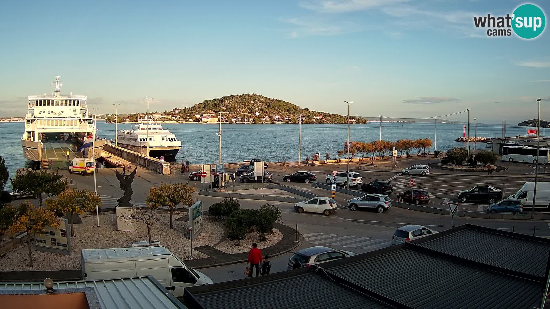 UGLJAN Webcam – Preko-Fähre nach Zadar