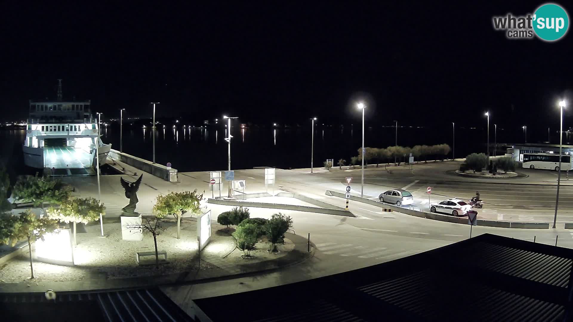 Webcam Ugljan – Preko Ferry to Zadar