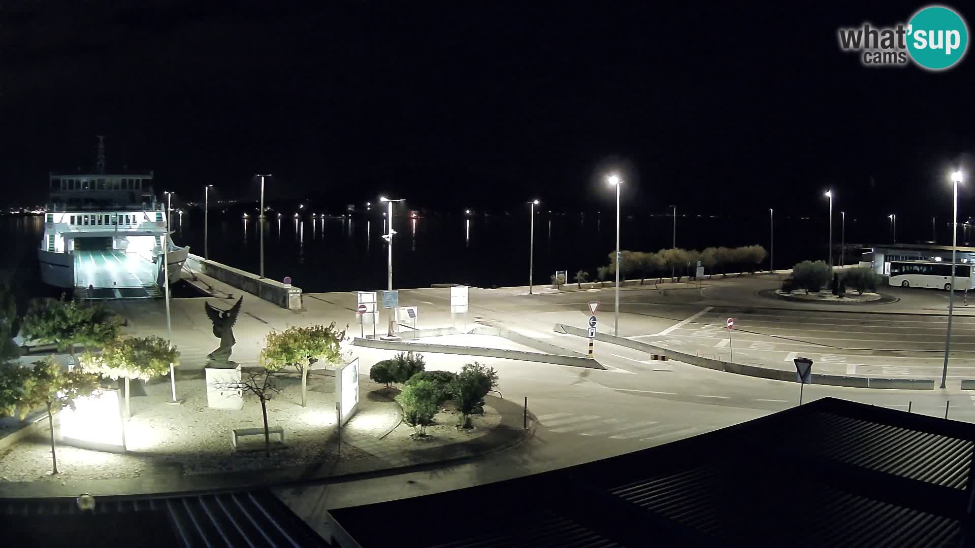 Web kamera Ugljan – Preko trajekt za Zadar