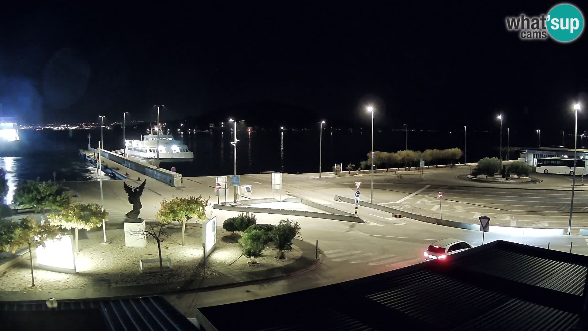 Webcam Ugliano – terminal traghetto da Preko a Zara