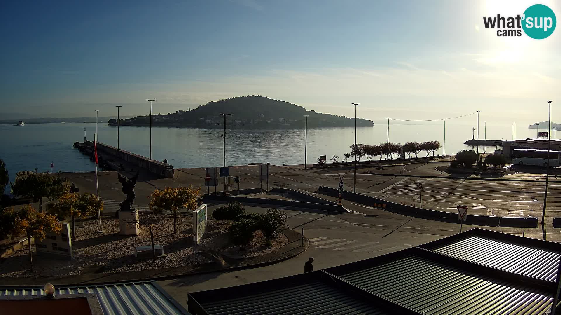 Web kamera Ugljan – Preko trajekt za Zadar