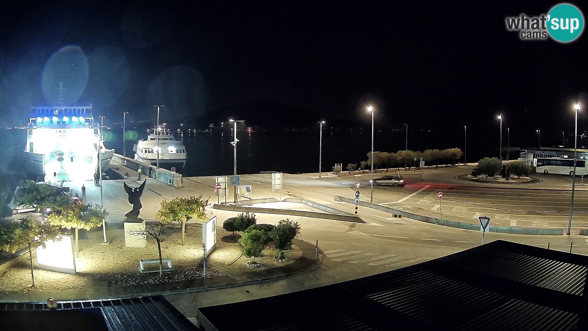 Webcam Ugliano – terminal traghetto da Preko a Zara