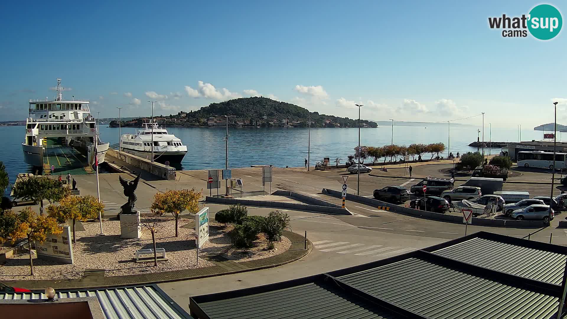 Web cam UGLJAN – Ferry de Preko à Zadar