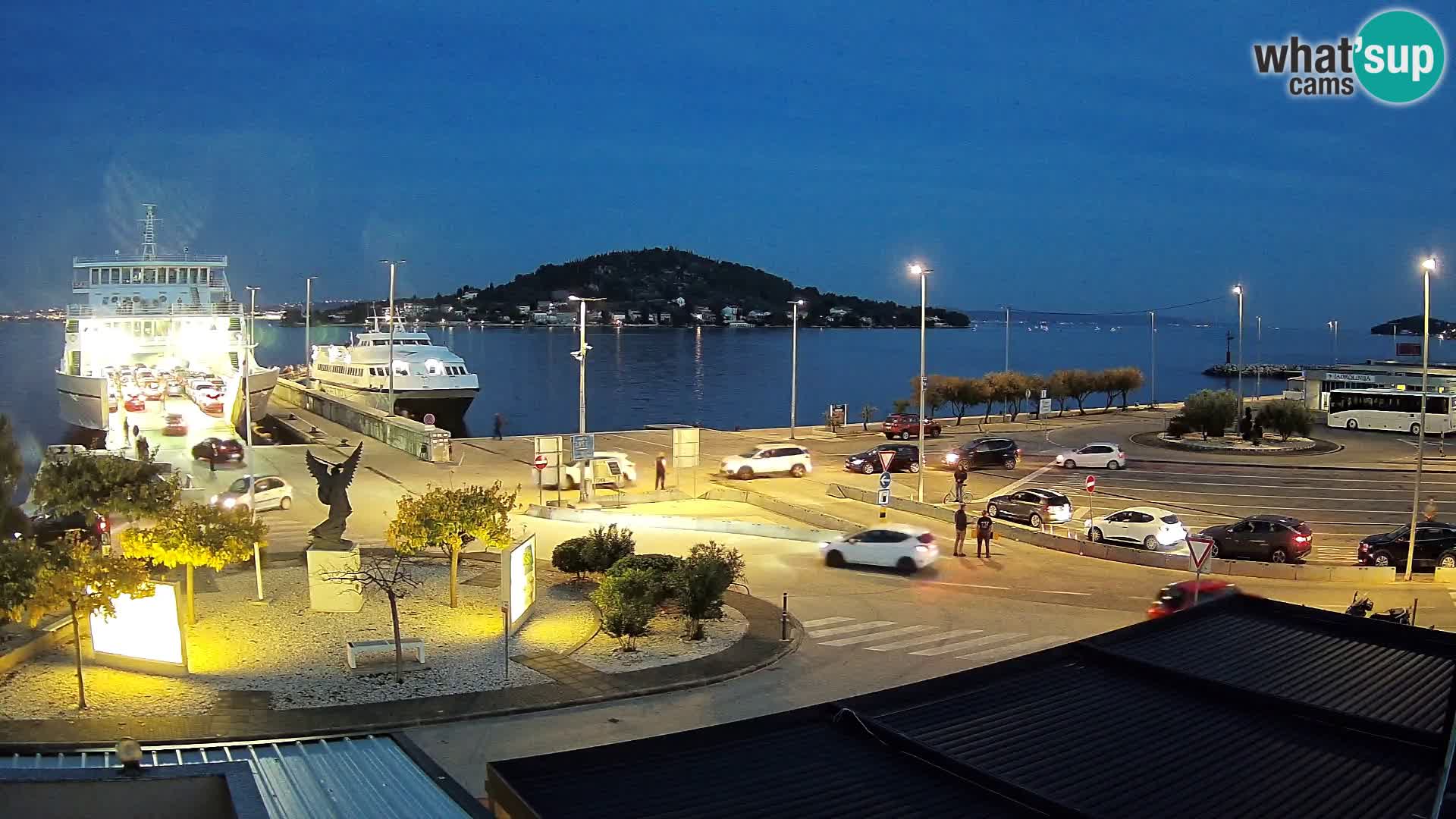 Cámara web UGLJAN – Transportar de Preko a Zadar