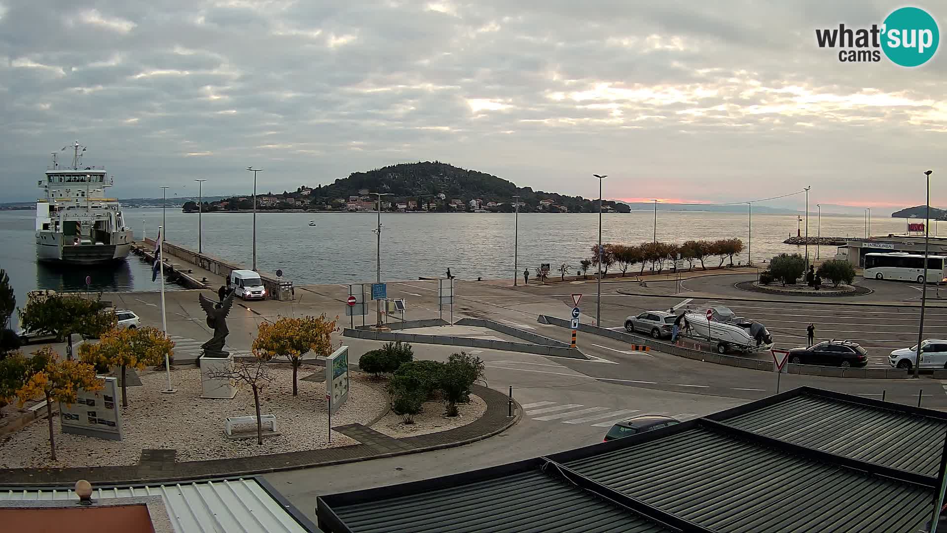 Web cam UGLJAN – Ferry de Preko à Zadar
