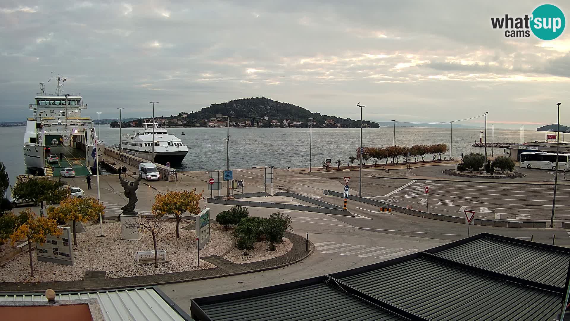 Cámara web UGLJAN – Transportar de Preko a Zadar