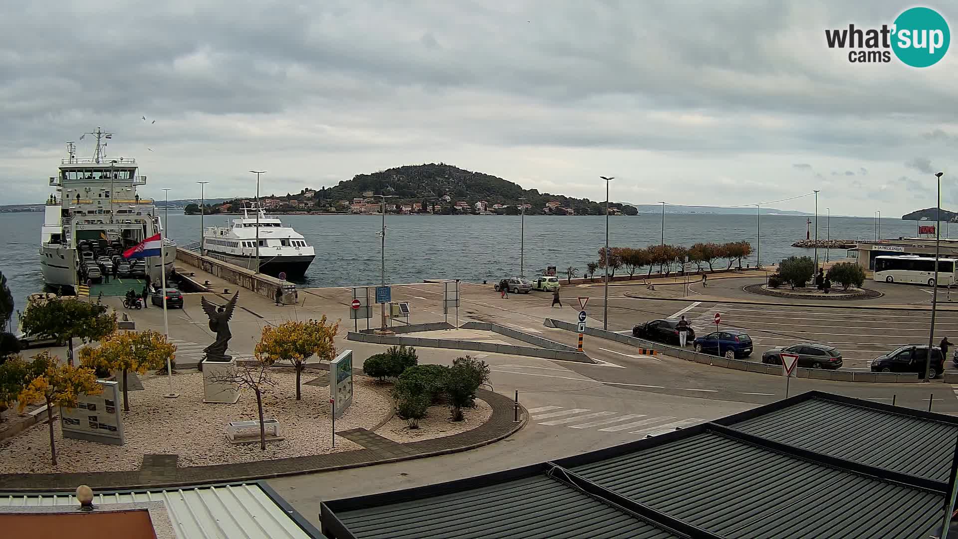 Web cam UGLJAN – Ferry de Preko à Zadar