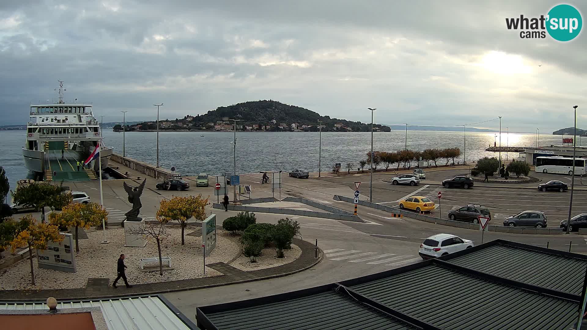 Cámara web UGLJAN – Transportar de Preko a Zadar