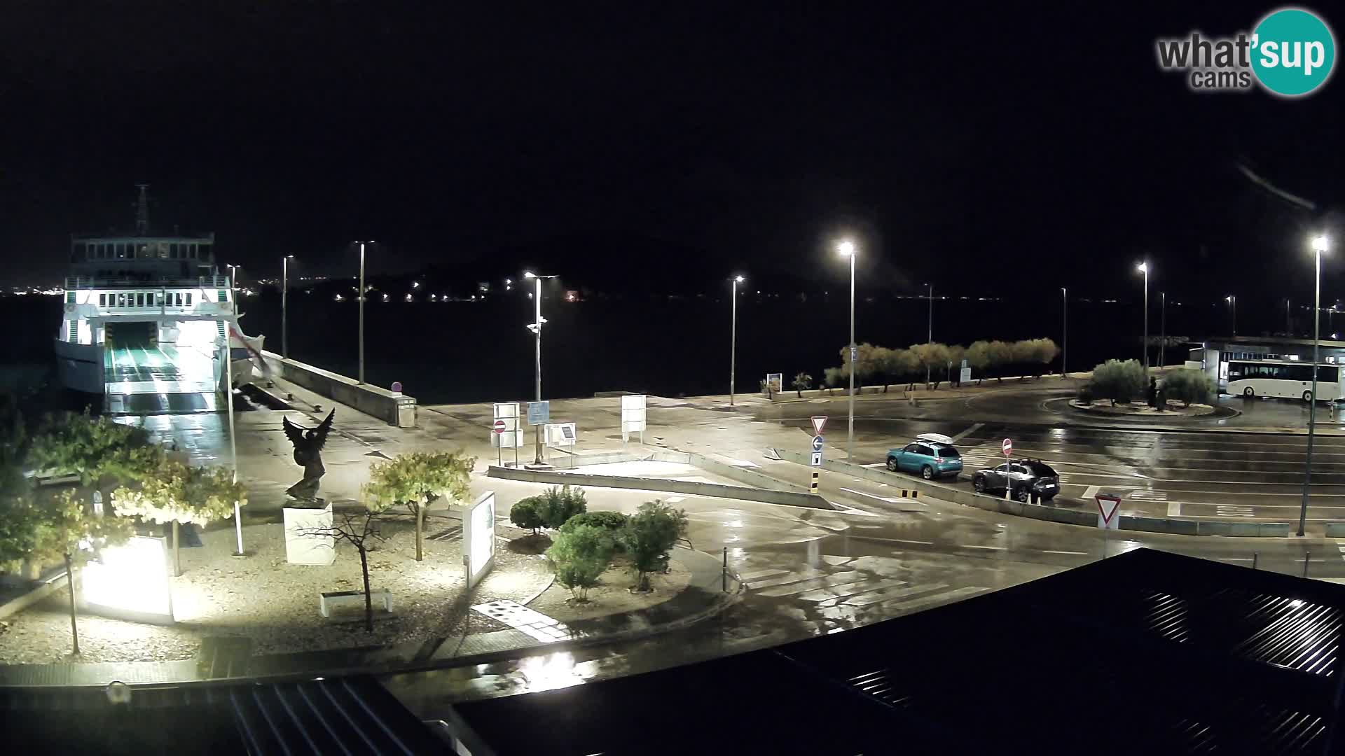 Web kamera Ugljan – Preko trajekt za Zadar