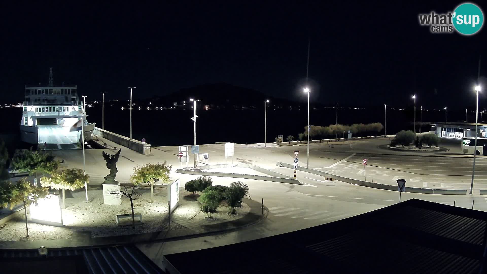 Web kamera Ugljan – Preko trajekt za Zadar