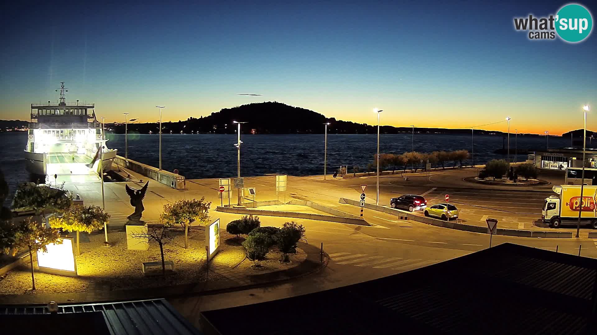 Web cam UGLJAN – Ferry de Preko à Zadar