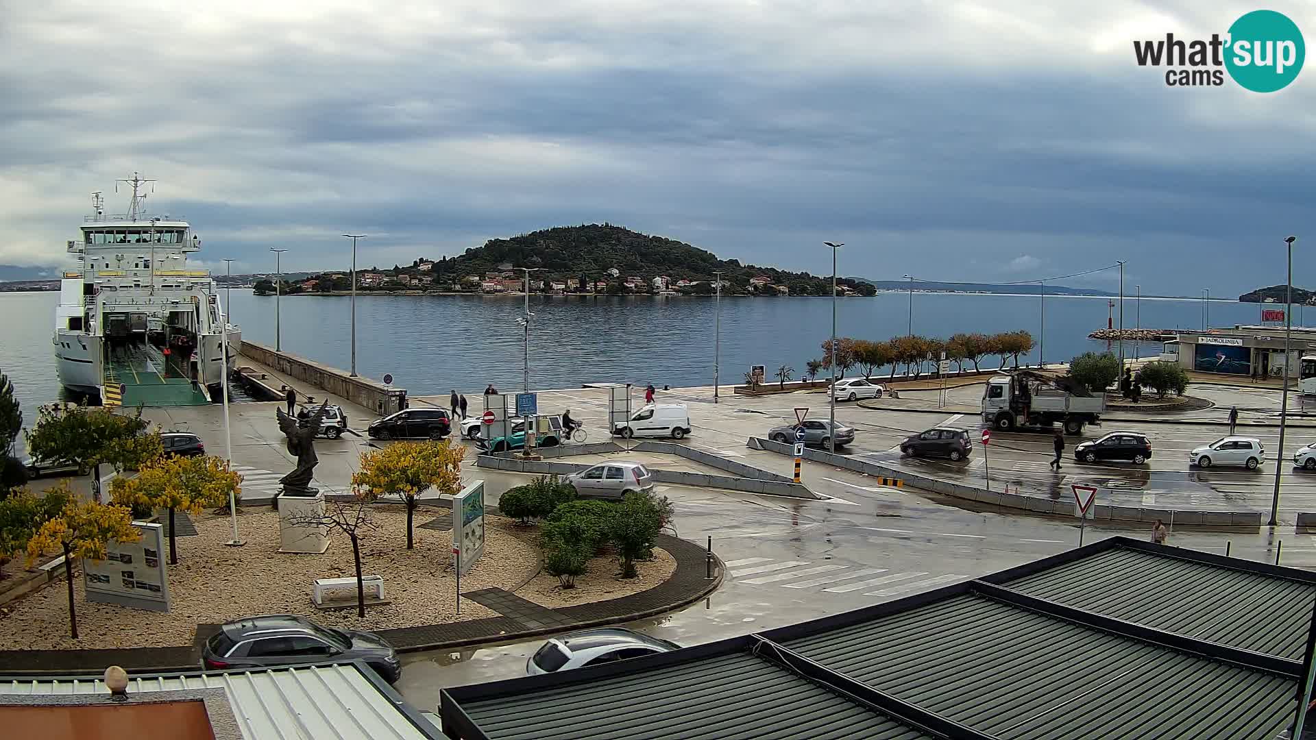 Webcam Ugljan – Preko Ferry to Zadar