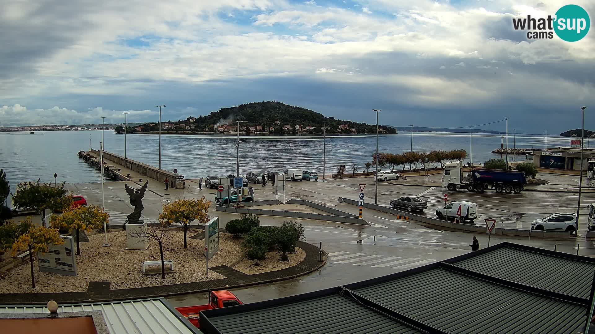 Webcam Ugljan – Preko Ferry to Zadar