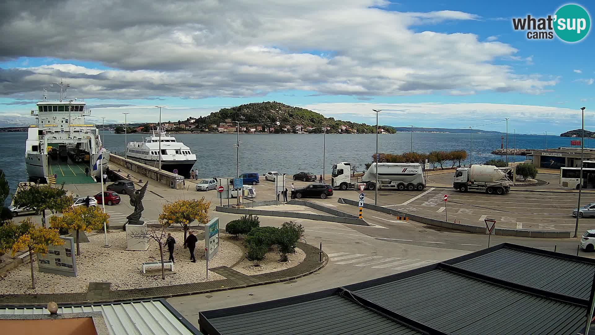 UGLJAN Webcam – Preko-Fähre nach Zadar