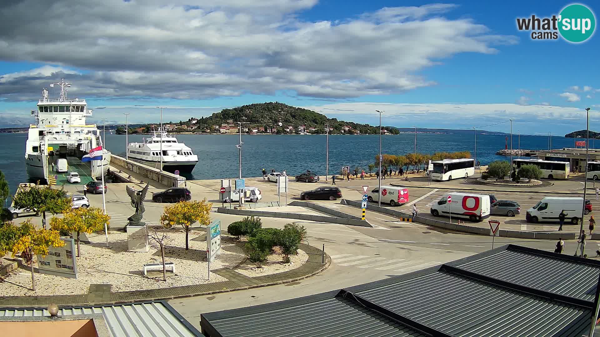 Cámara web UGLJAN – Transportar de Preko a Zadar