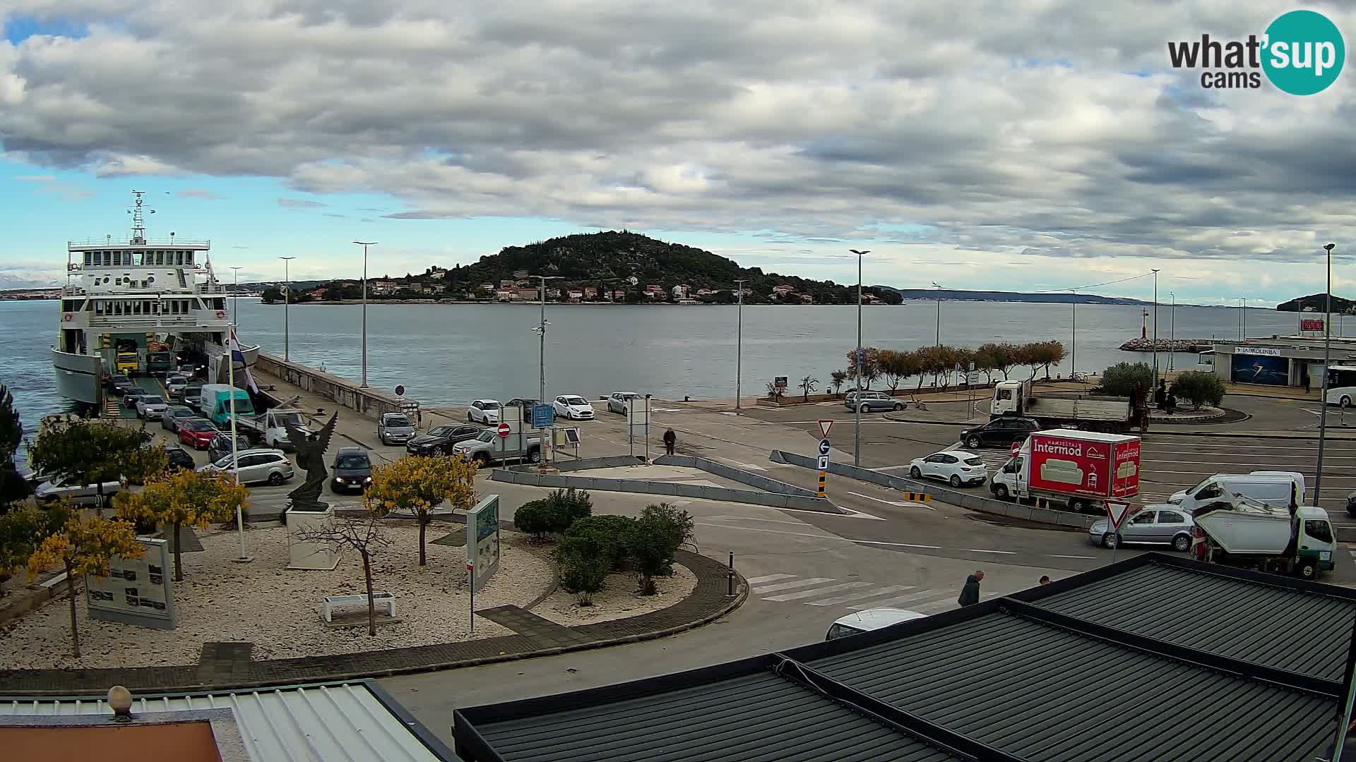 Cámara web UGLJAN – Transportar de Preko a Zadar