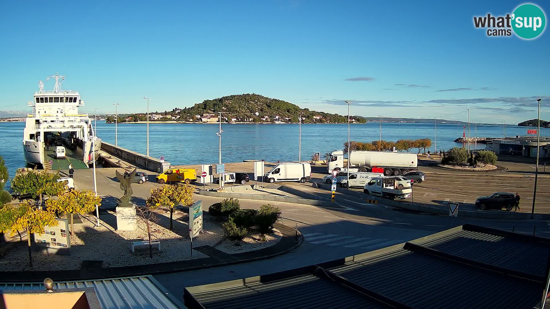 Cámara web UGLJAN – Transportar de Preko a Zadar