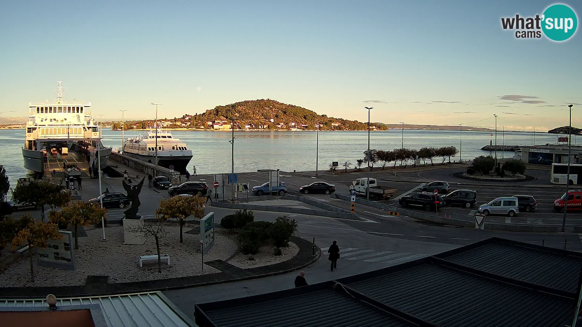 Web cam UGLJAN – Ferry de Preko à Zadar