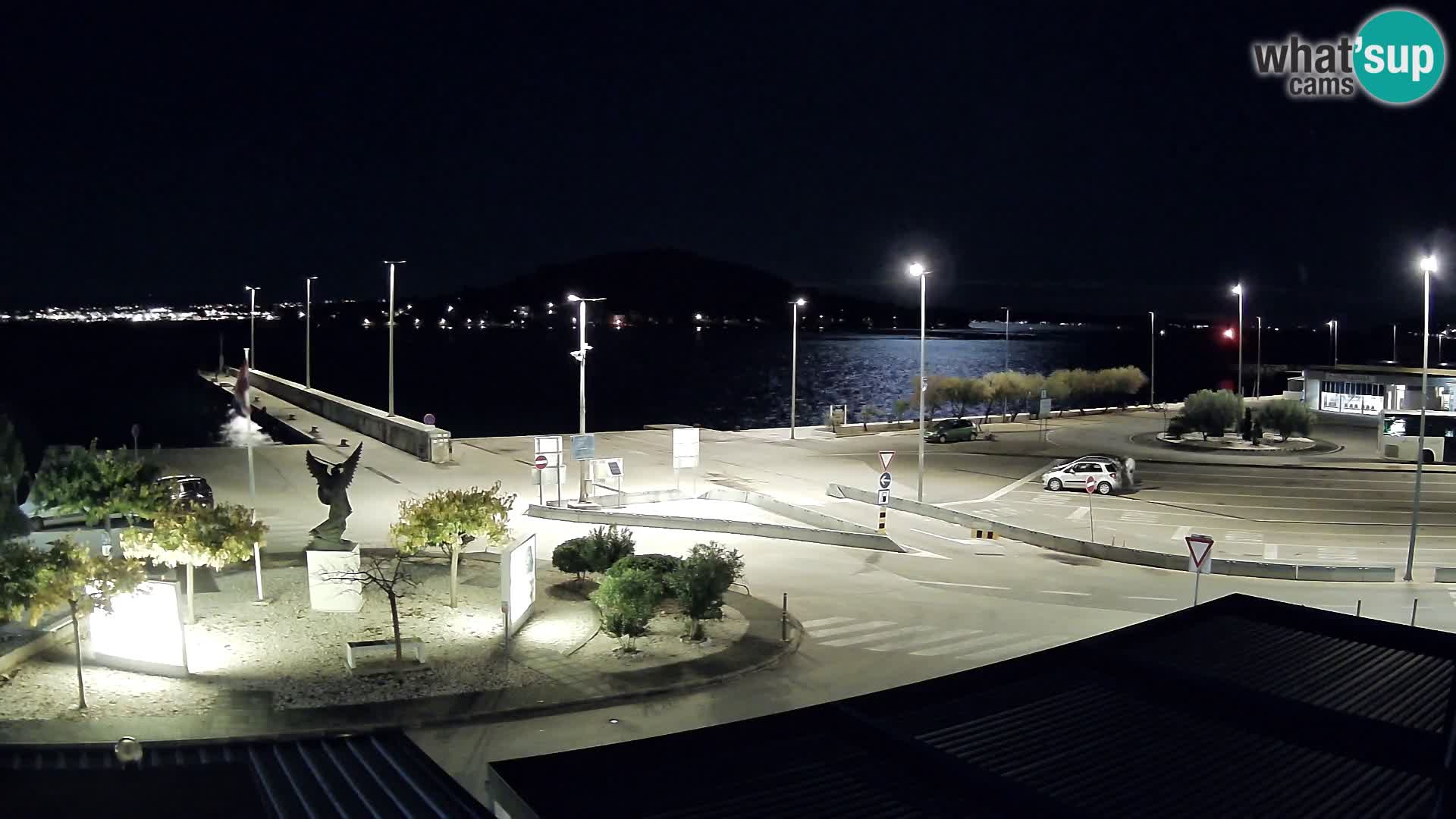 Webcam Ugliano – terminal traghetto da Preko a Zara