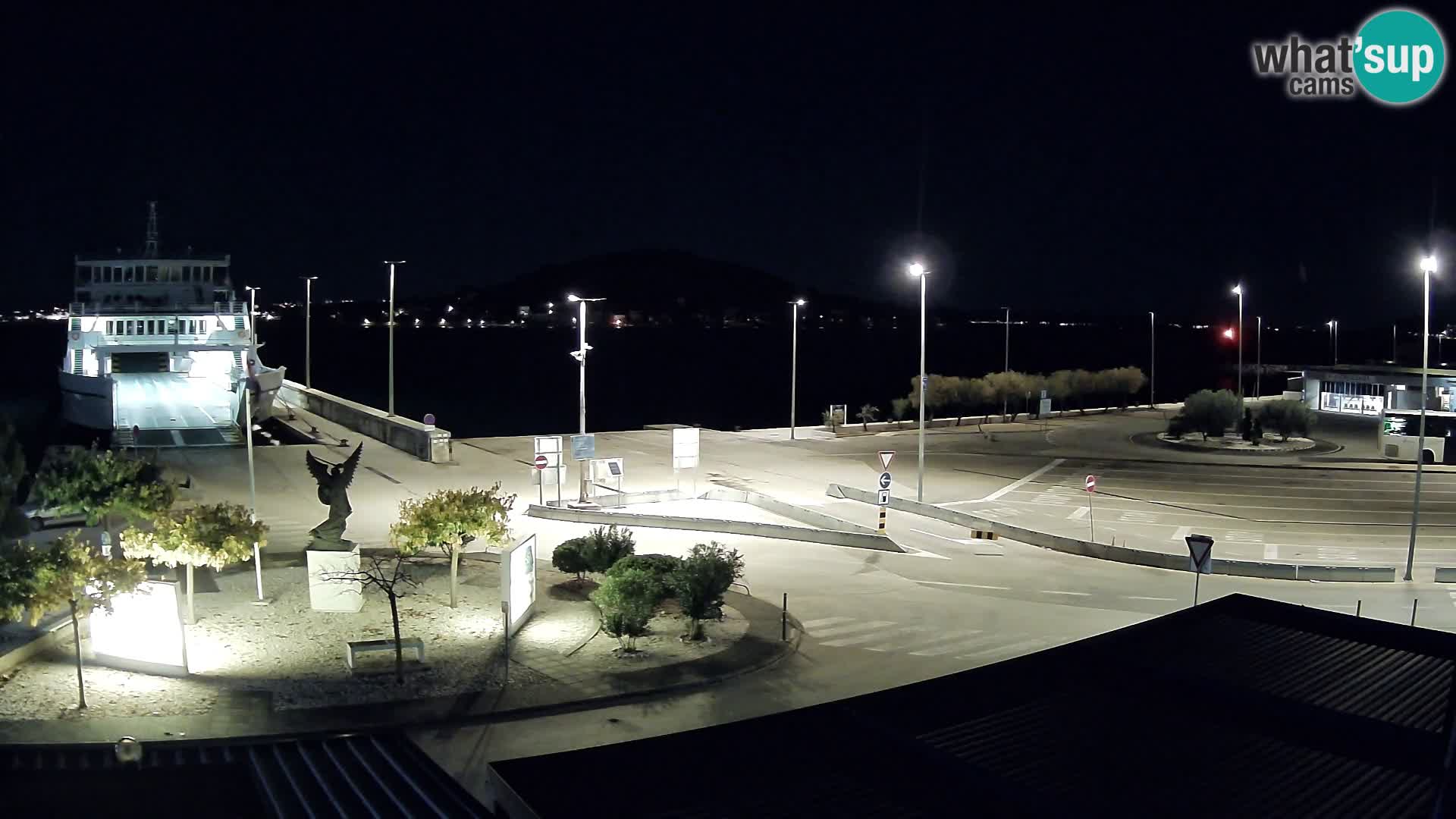 Webcam Ugliano – terminal traghetto da Preko a Zara