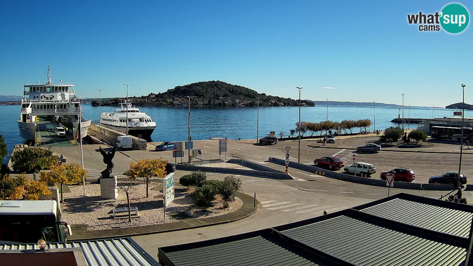 Cámara web UGLJAN – Transportar de Preko a Zadar