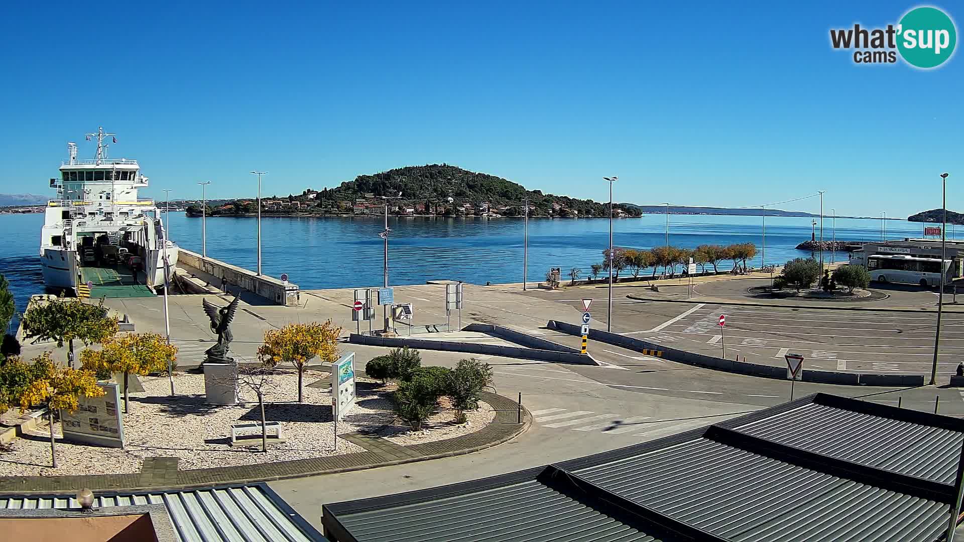 Web cam UGLJAN – Ferry de Preko à Zadar