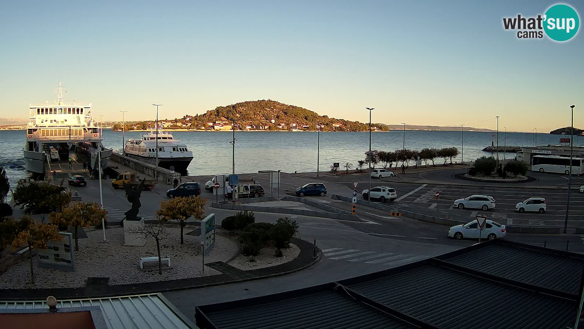 UGLJAN Webcam – Preko-Fähre nach Zadar