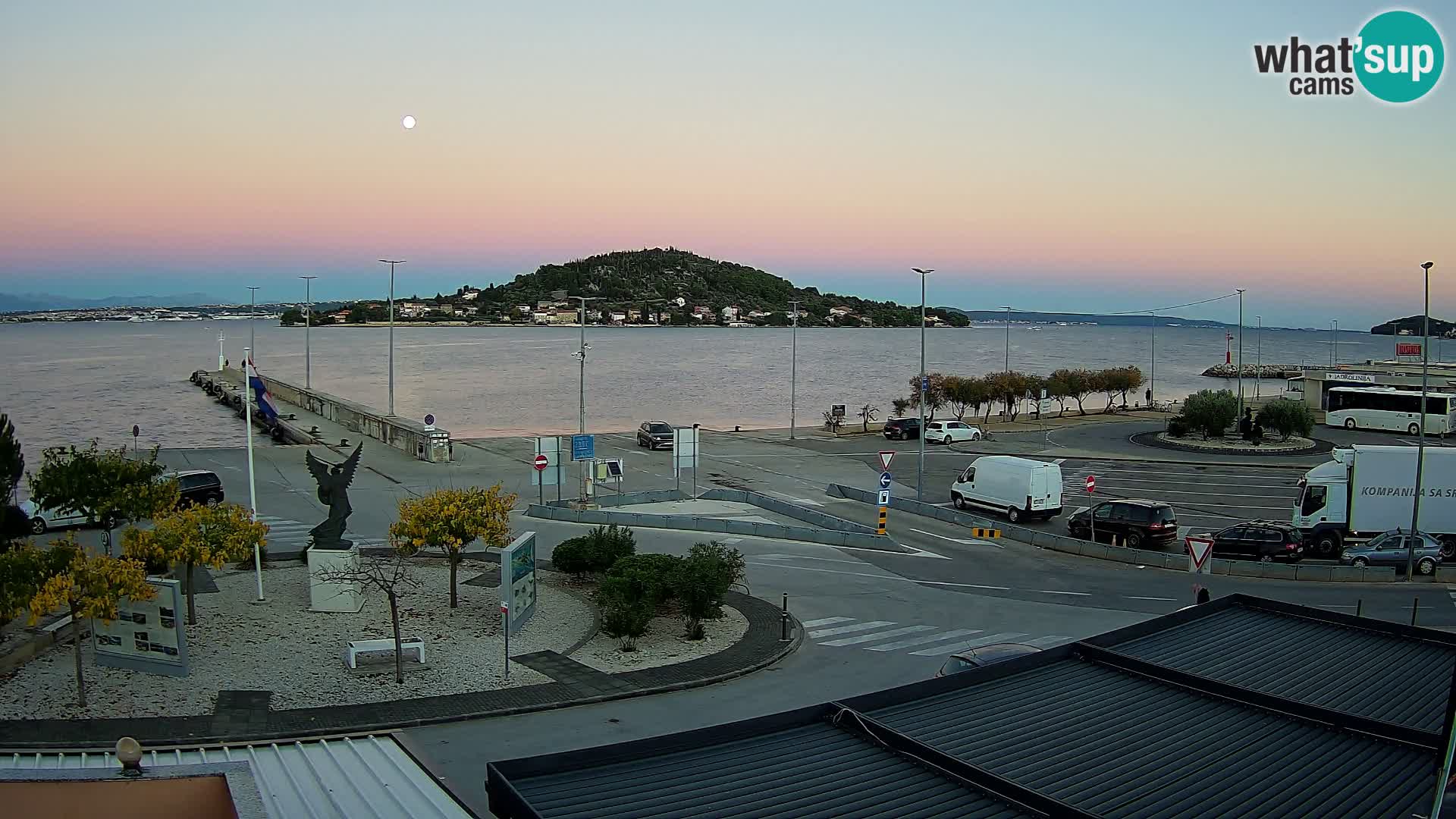 Cámara web UGLJAN – Transportar de Preko a Zadar