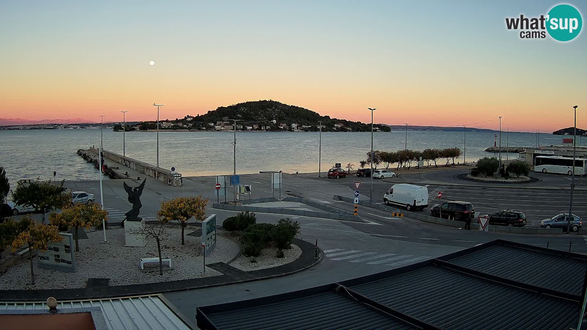 Cámara web UGLJAN – Transportar de Preko a Zadar