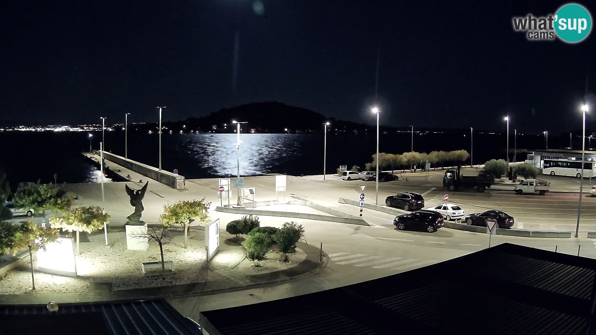 Webcam Ugliano – terminal traghetto da Preko a Zara