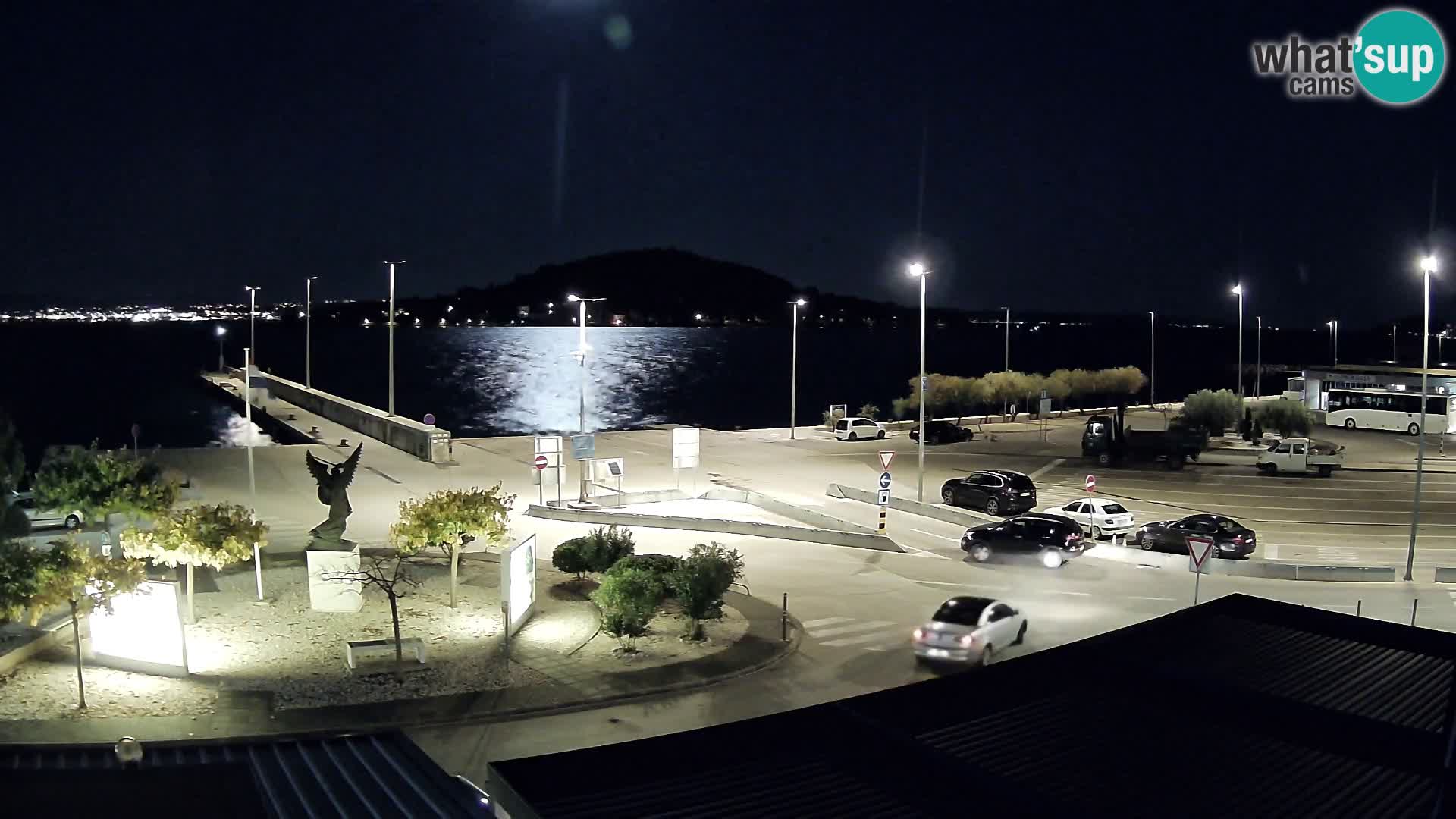 Webcam Ugliano – terminal traghetto da Preko a Zara