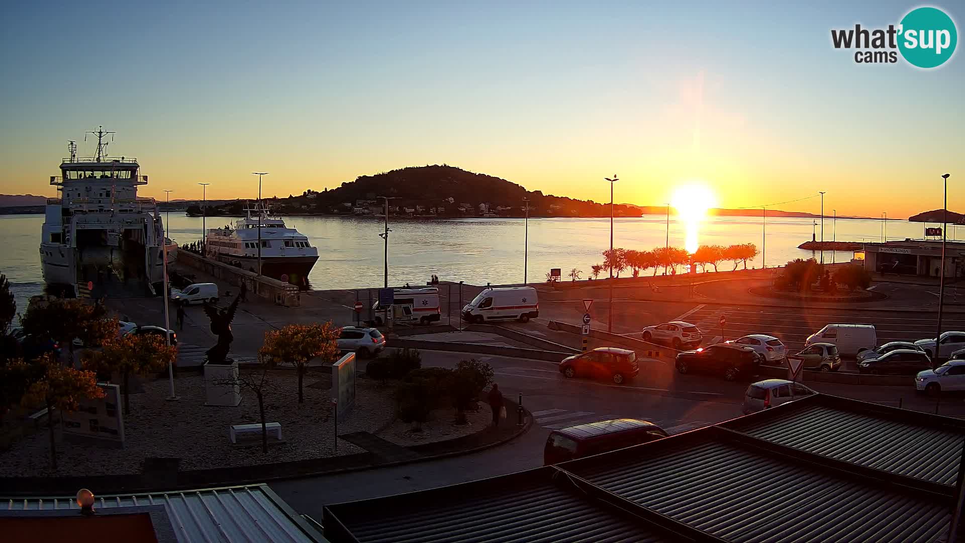 Web cam UGLJAN – Ferry de Preko à Zadar