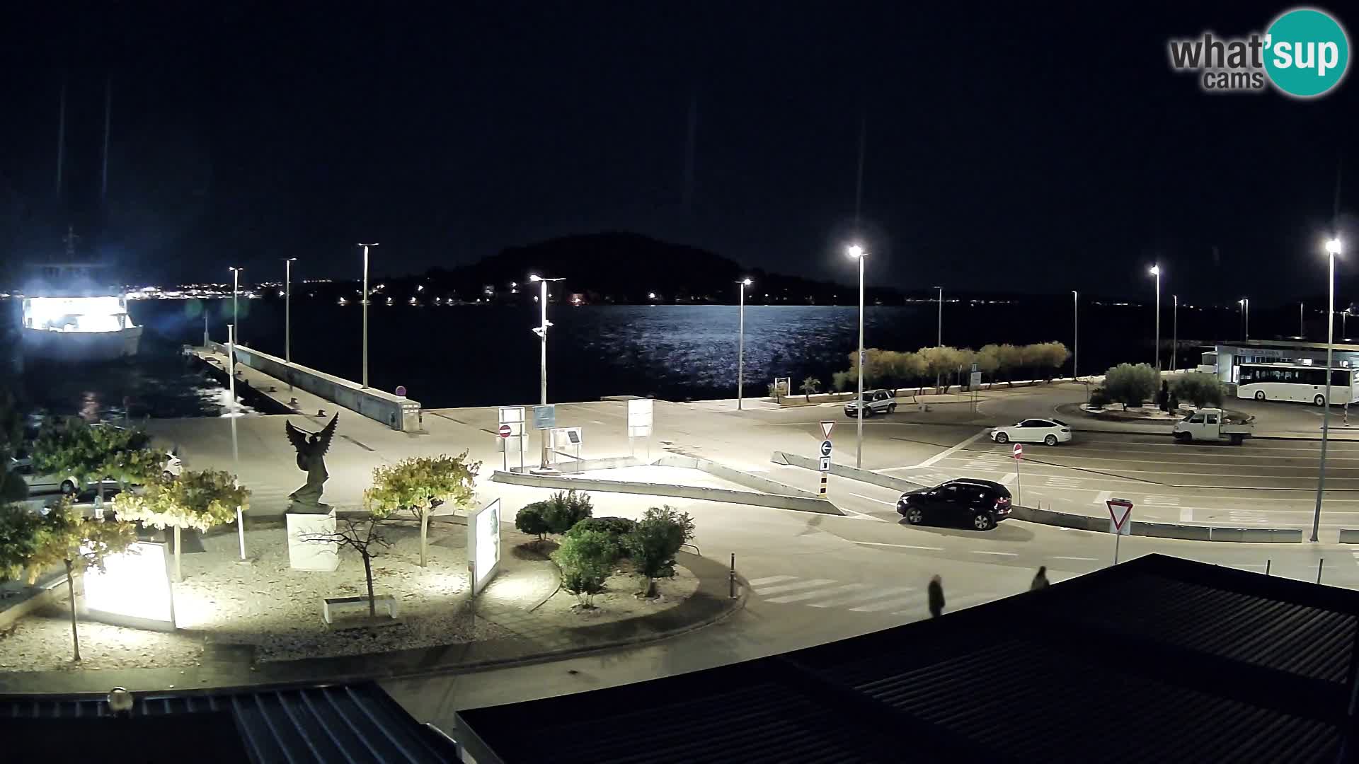 Webcam Ugliano – terminal traghetto da Preko a Zara