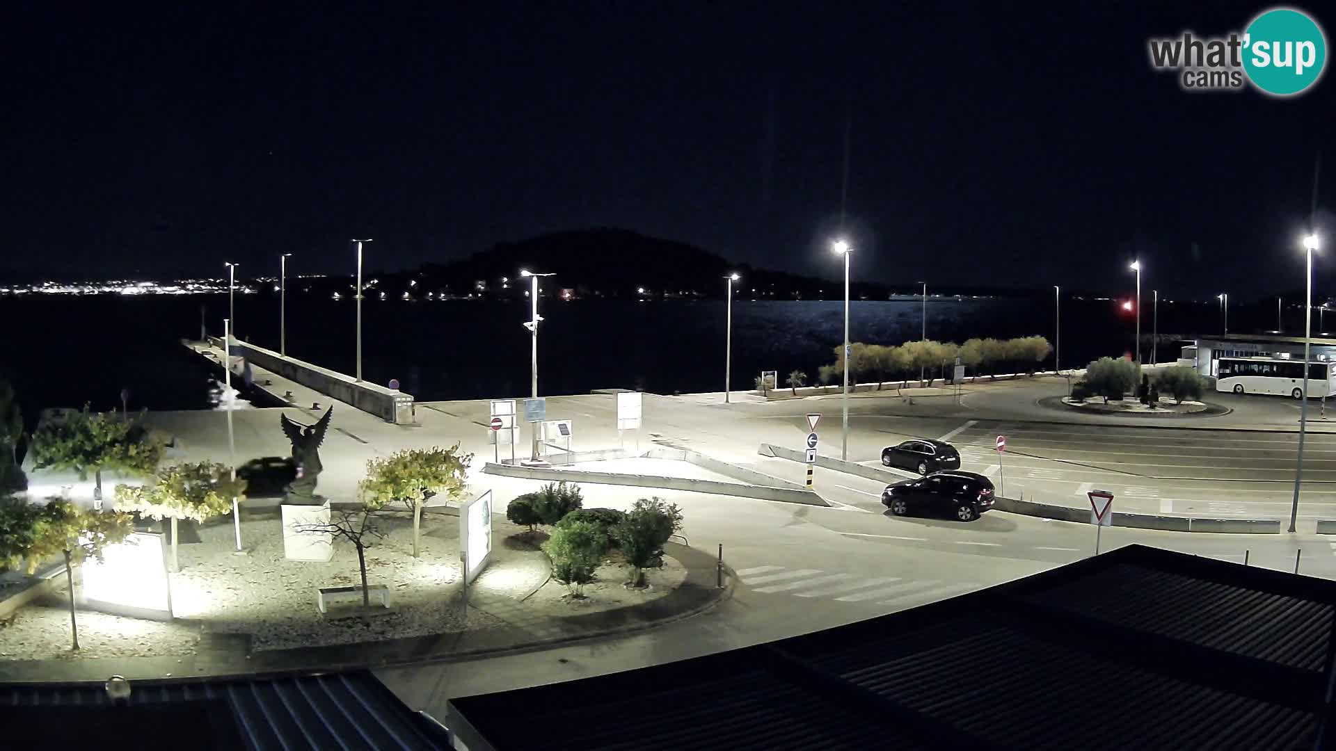 Web kamera Ugljan – Preko trajekt za Zadar