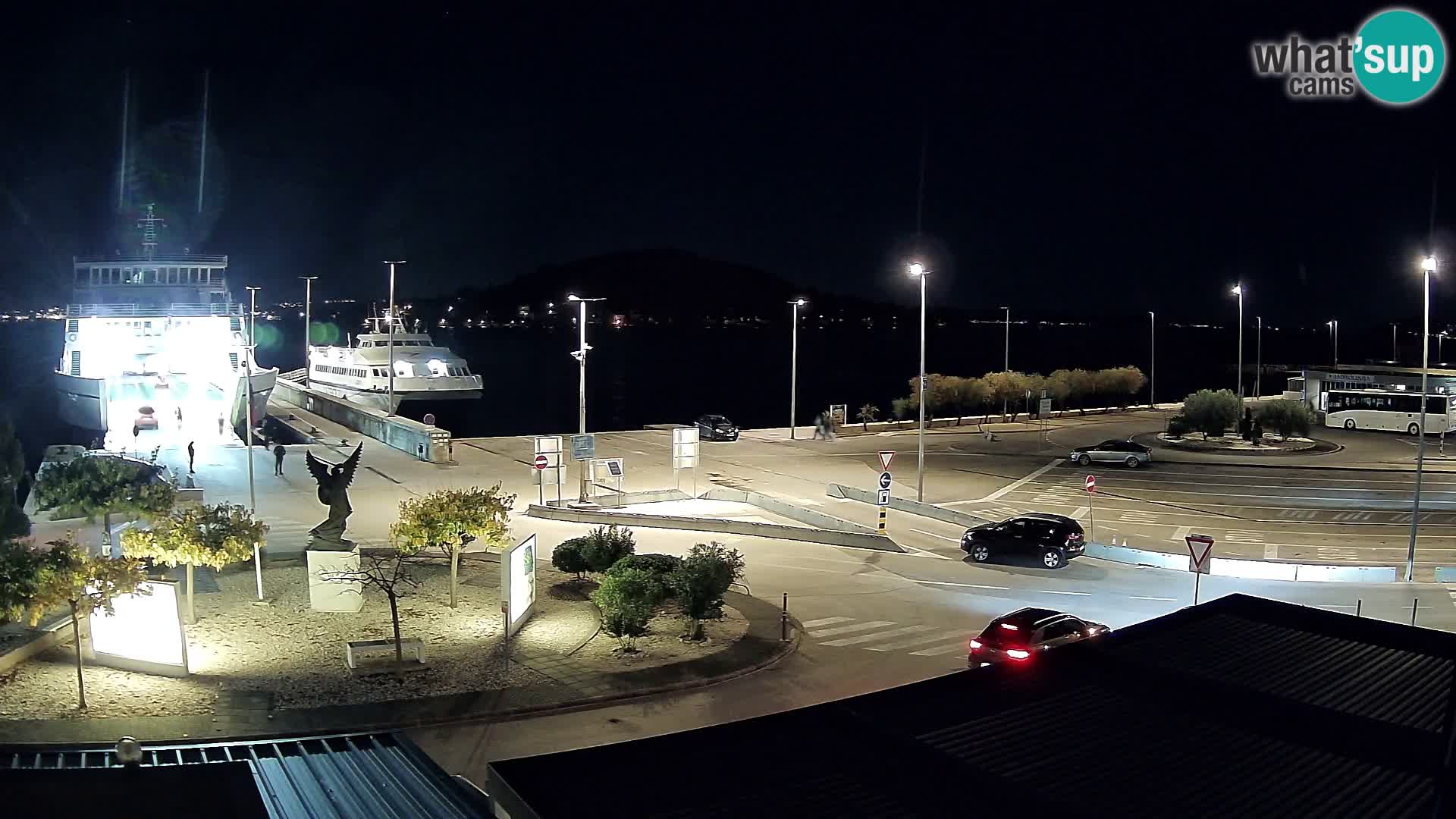 Webcam Ugljan – Preko Ferry to Zadar