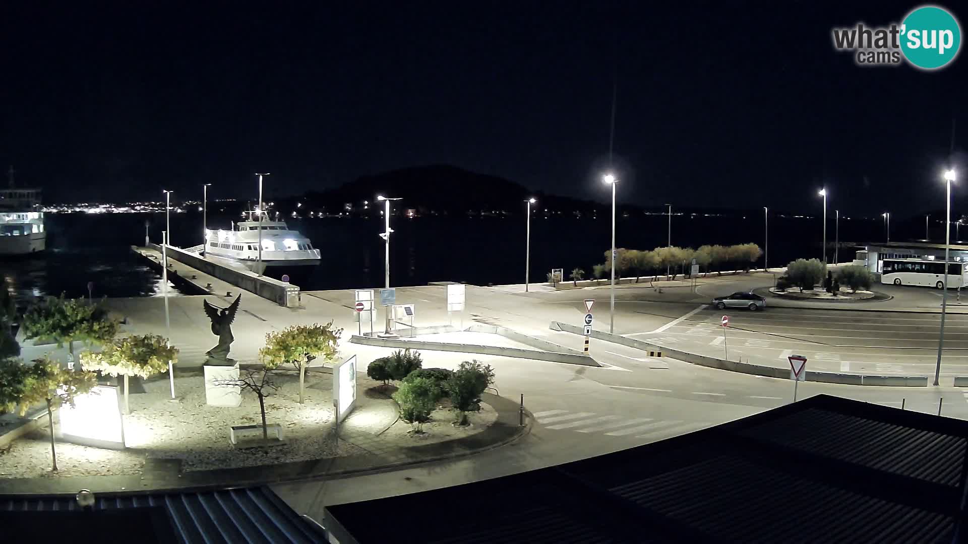 Spletna kamera Ugljan – trajekt Preko – Zadar